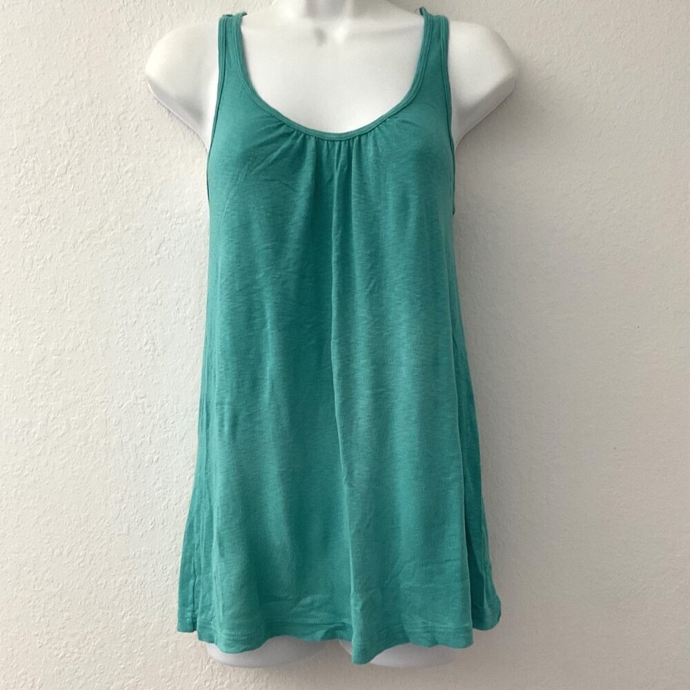 MICHAEL STARS THE ORIGINAL TEE ONE TANK TOP CROCHET TRIM TANK